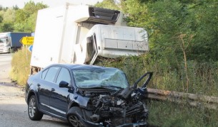 Тежка катастрофа на пътя Русе-Бяла, има ранени деца