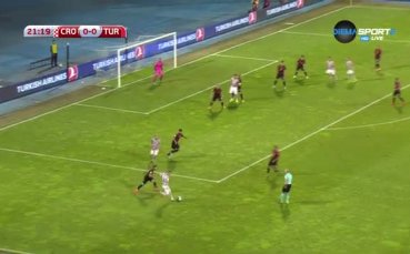 Хърватия - Турция 1:1 /първо полувреме/