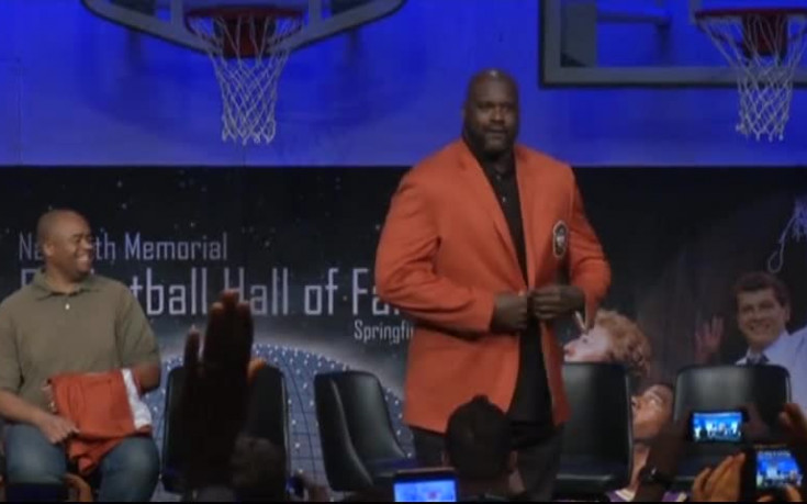 Шак и Яо Минг в Залата на Славата, Айверсън закъсня с час и половина