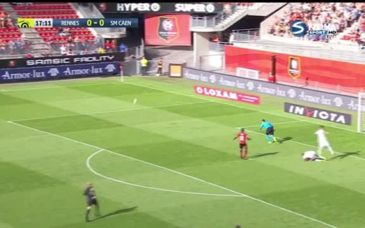 Рен - Каен 0:0 /първо полувреме/