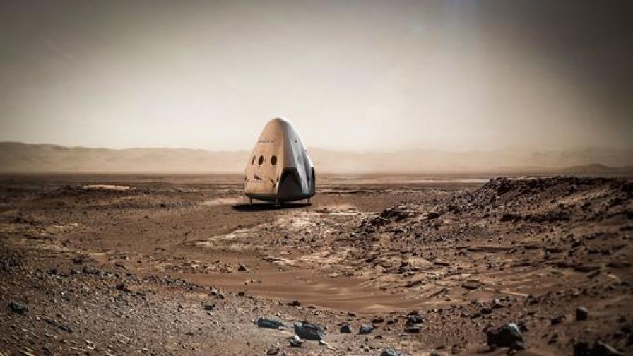 Капсулата Red Dragon, с която SpaceX ще изпрати първите хора на Марс