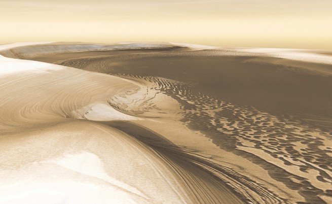 НАСА откри лесно достъпен за астронавтите лед на Марс