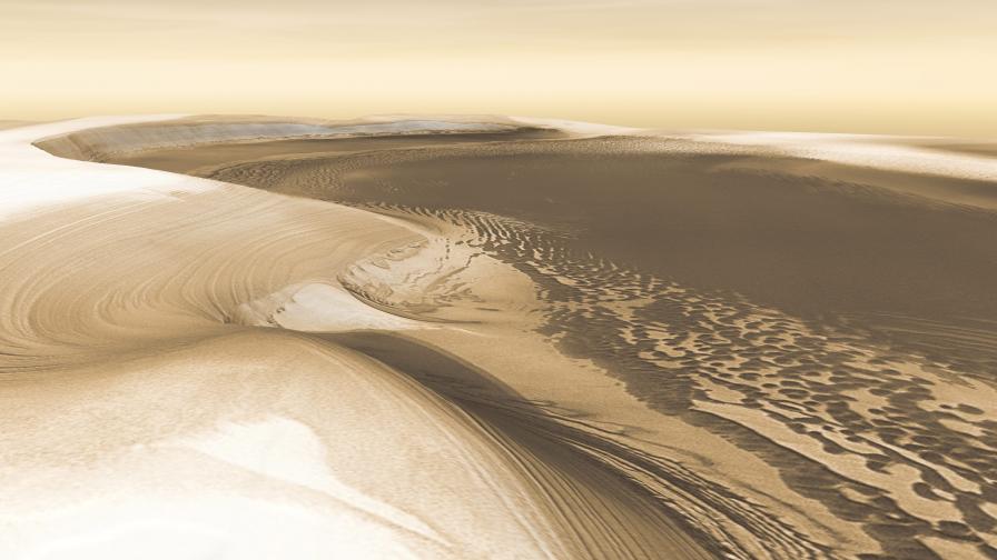 Марс е имал вода, когато условията не са позволявали