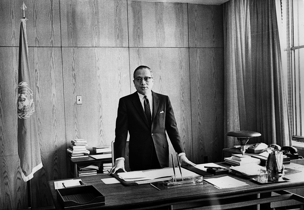 У Тан - Генерален секретар на ООН от 30 ноември 1961 г., до 31 декември 1971 г.