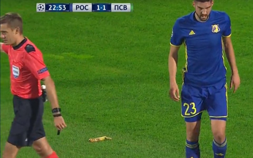 Пак банан на терена, и пак Ростов под ударите на УЕФА