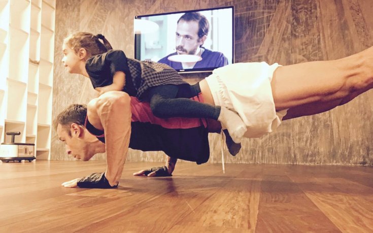 Бербатов тренира здраво и гледа сериал на NOVA