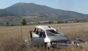 Две жертви и трима ранени след катастрофа край Монтана