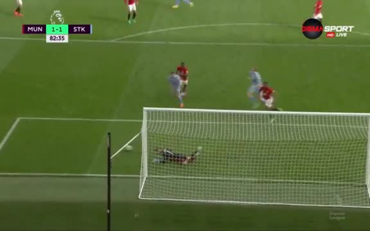 Манчестър Юнайтед - Стоук Сити 1:1 /репортаж/