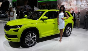 Прелести на щанда на Skoda