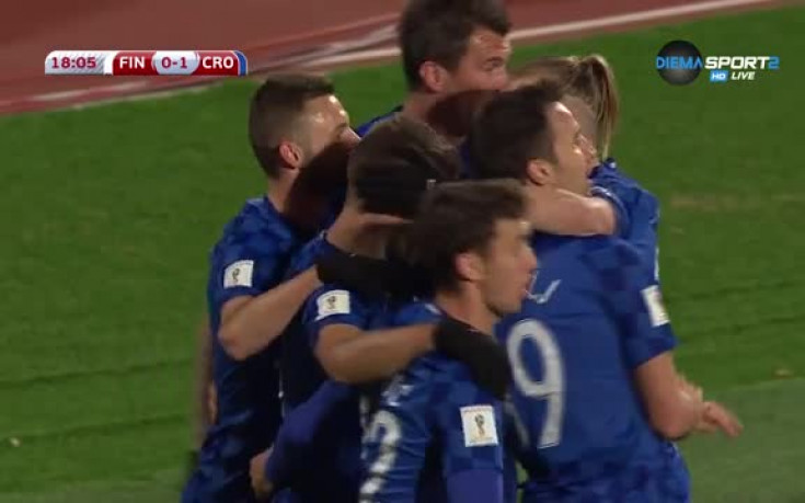 Манджукич изведе Хърватия напред срещу Финландия