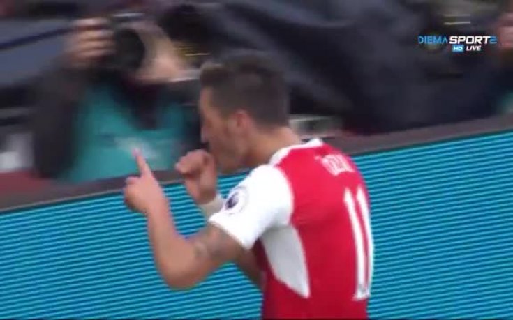 Йозил посвети гол на своята племенница