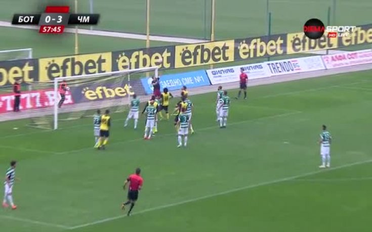 Ботев - Черно море 2:3 /репортаж/
