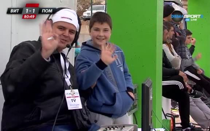 Малък фен се опита да разсее Диан Станчев в двубоя между Витоша и Поморие