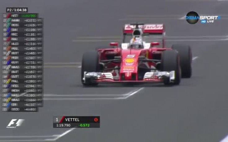 Фетел изненада Мерцедес във втората тренировка