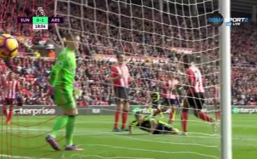 Съндърланд - Арсенал 0:1 /първо полувреме/