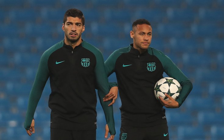 Неймар избута свой съперник в тунела