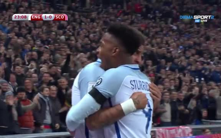 Англия - Шотландия 1:0 /полувреме/