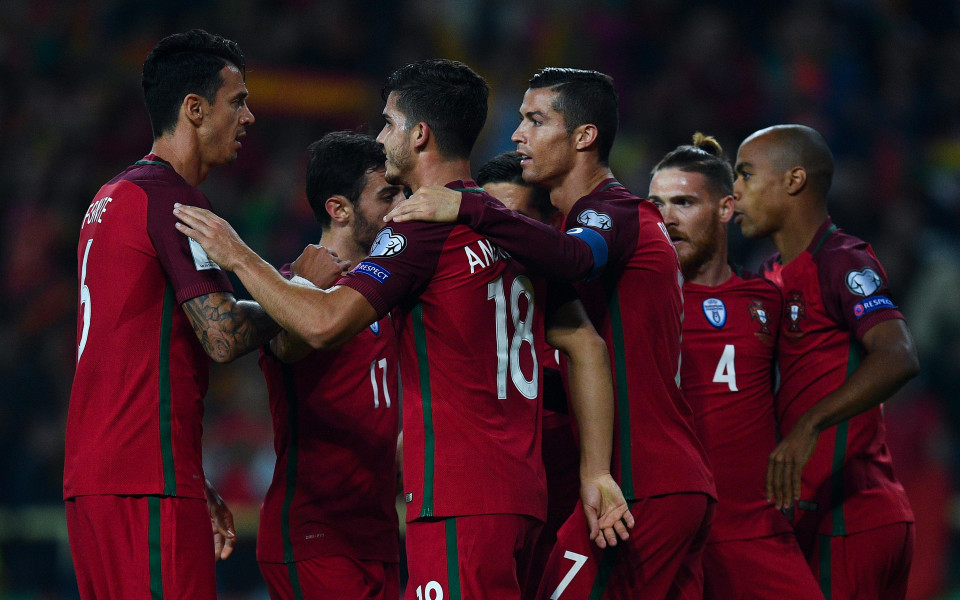 Роналдо напомни за себе си, Португалия би Латвия