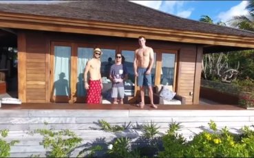 Гришо си гледа кефа на богаташки остров /видео/