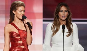 Мелания Тръмп и Джиджи Хадид