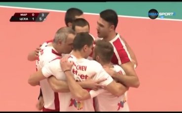 Седем от седем за ЦСКА във волейбола