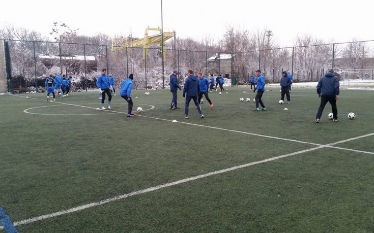 Левски тренира в Русе преди Лудогорец