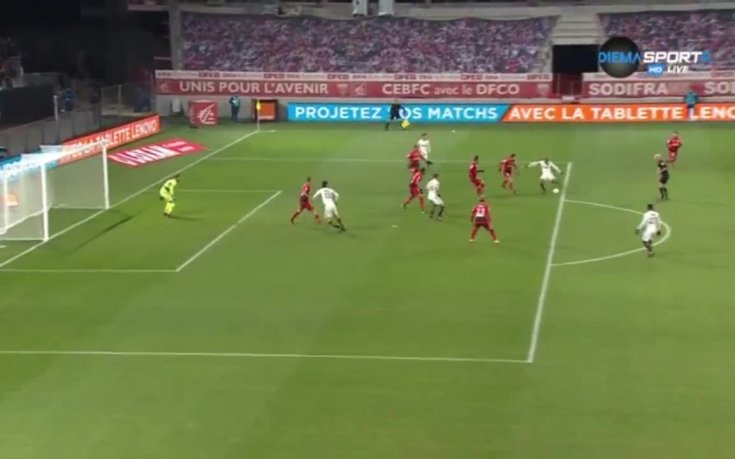 Дижон - Монако 0:1 /първо полувреме/