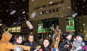 Осем са загиналите миньори в мина "Рудна" в Полша