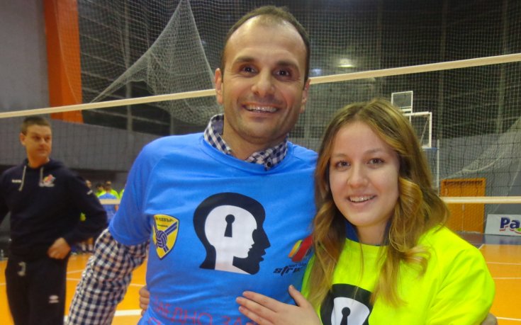 Волейболистка на Марица участва в мъжки мач