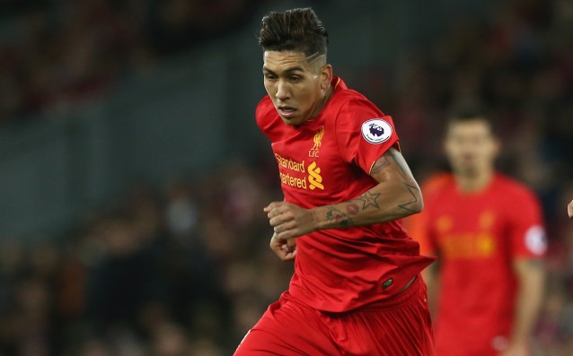 Звездата на Ливърпул Роберто Фирмино откри резултата в мача с