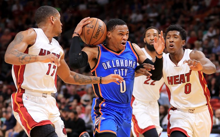 Пореден трипъл-дабъл за Уестбрук и победа на Оклахома