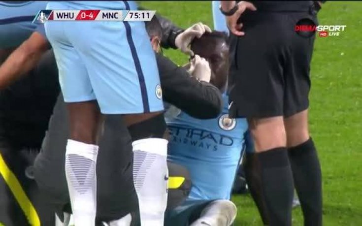 Уест Хем пусна кръв на Сити... Буквално