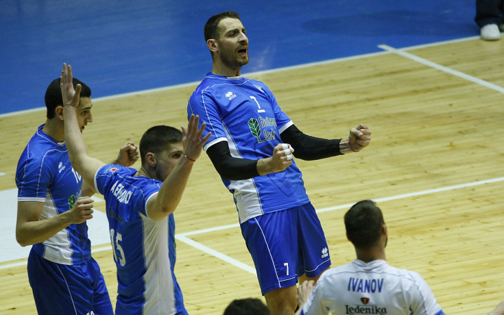 Левски с чиста победа в първия мач за купата на CEV