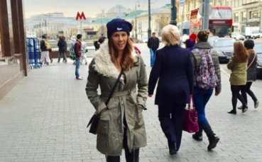 Цвети Пиронкова се радва на зимата