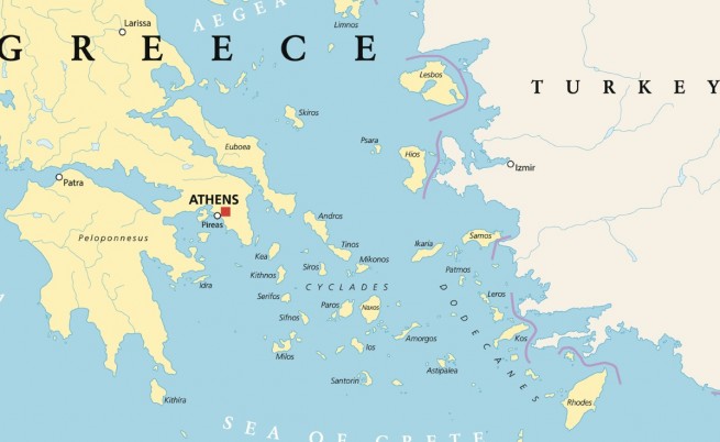 Турски военен кораб нахлу в гръцко Егейско море