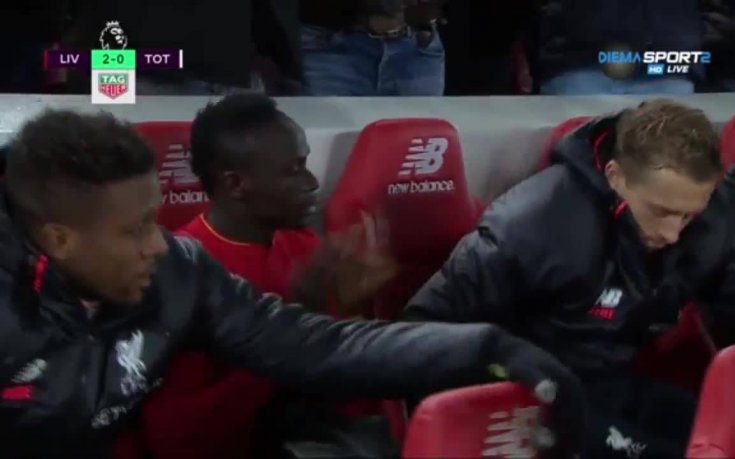 Ливърпул - Тотнъм 2:0, Висша лига, 25-и кръг