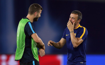 Пике: Луис Енрике е един от най-добрите треньори