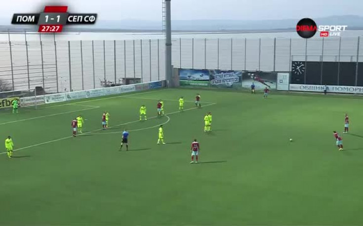 Поморие - Септември 1:1 /първо полувреме/