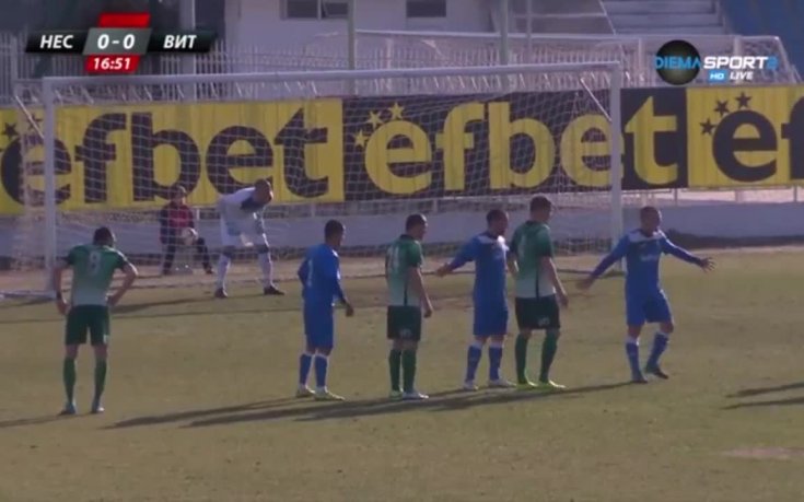 Несебър - Витоша 0:0 /първо полувреме/