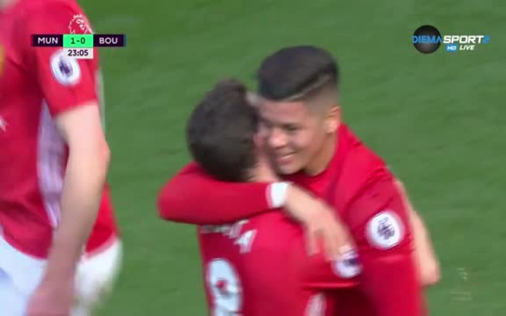 Рохо откри за Юнайтед срещу Борнемут