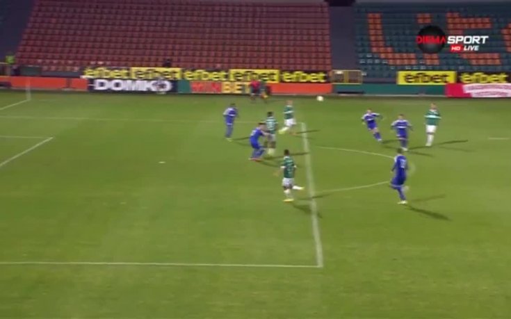 Втори гол на Цонев - втори за Берое срещу Монтана