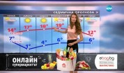 Прогноза за времето (30.03.2017 - централна емисия)