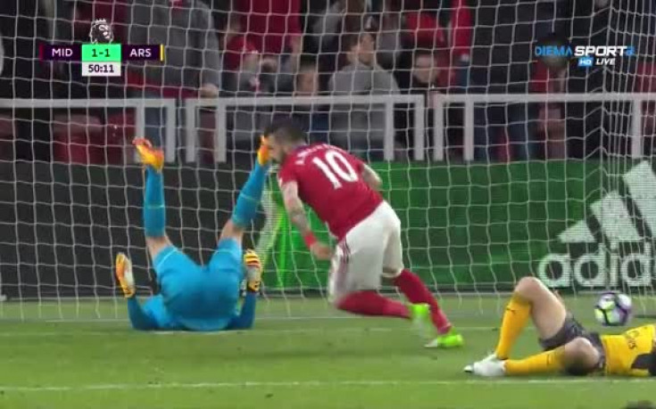 И най-слабото нападение огорчи защитата на Арсенал