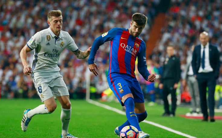 Пике шокира - най-бърз в Ел Класико