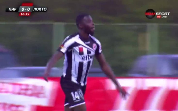 Голът на Кифуети във вратата на Пирин