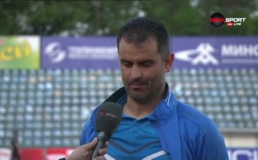 Веселин Великов: Равният резултат щеше да ни приляга