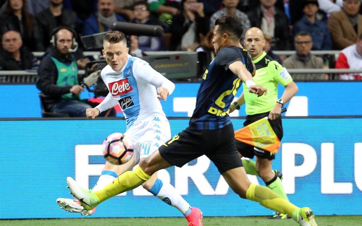 Наполи с ценен успех в Милано