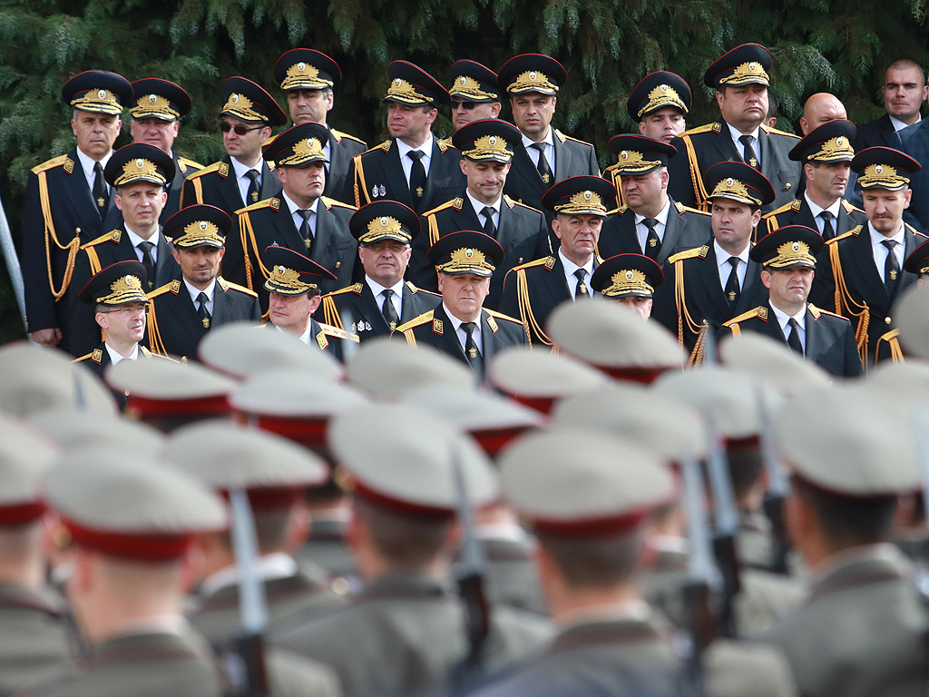 Военния парад в столицата по повод 6 май – Ден на храбростта и празник на българската армия.