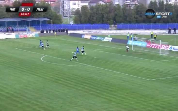 Черно море - Левски 0:1 /първо полувреме/