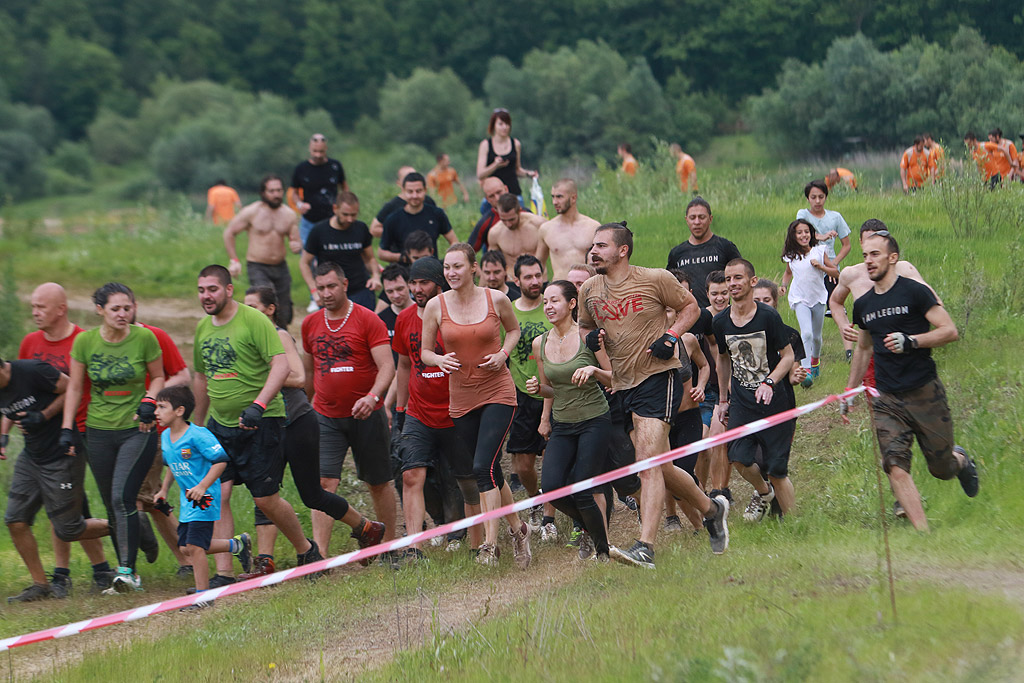 Legion Run 2017 край язовир Огняново